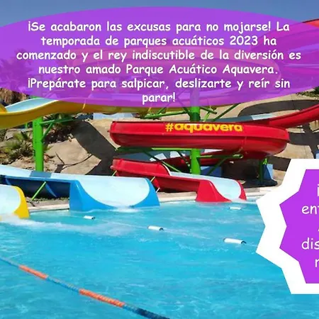 Apartment Bajo De Esencia Relajante Con Piscina Privada Y Patio! Vera